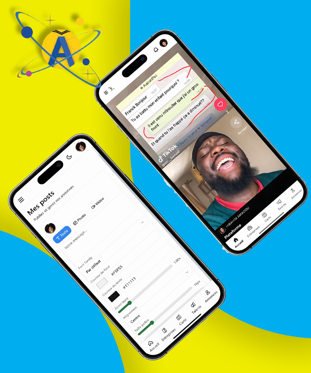 Posts, shorts et abonnements